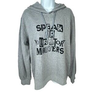 Target Pride Your Story Matters Gray Hoodie Sweatshirt Size XS NWT
